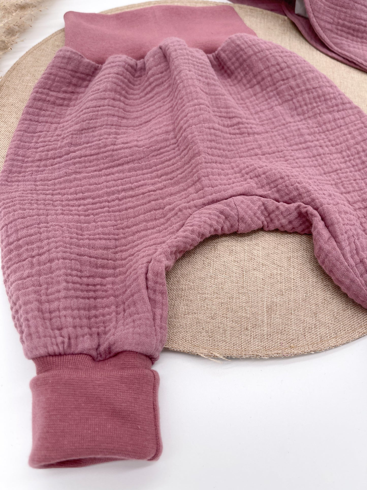 Musselin Pumphose Baby Babyhose Sommer