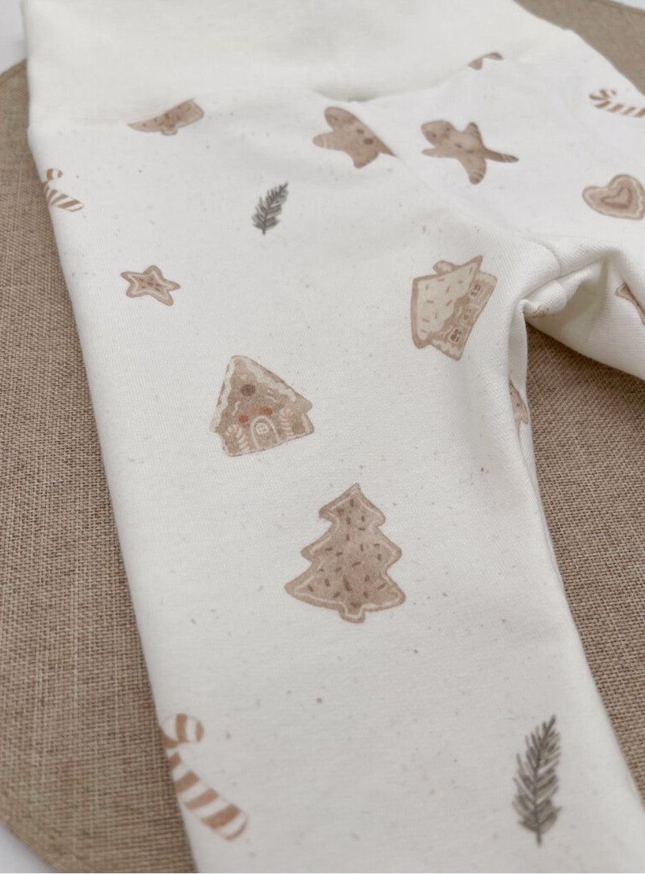 Leggins Weihnachtszeit Creme