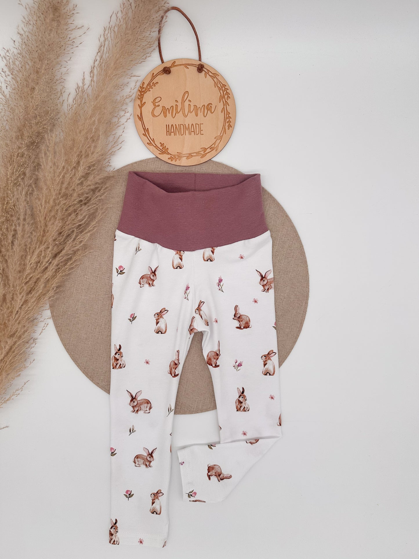 Leggins Hase&Blume altrosa