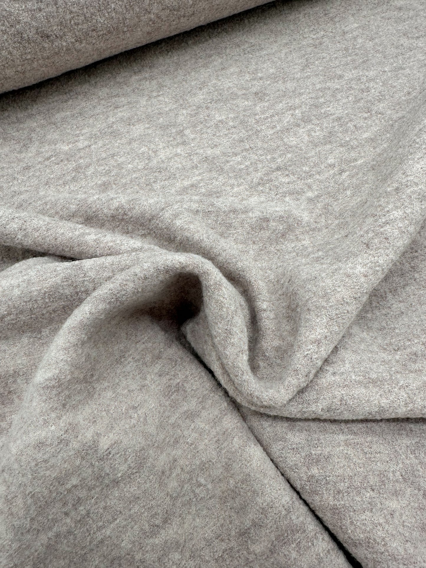 Meterware Merinowalk beige meliert