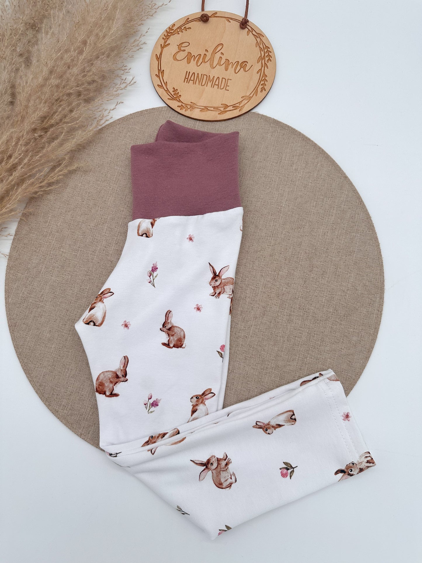 Leggins Hase&Blume altrosa