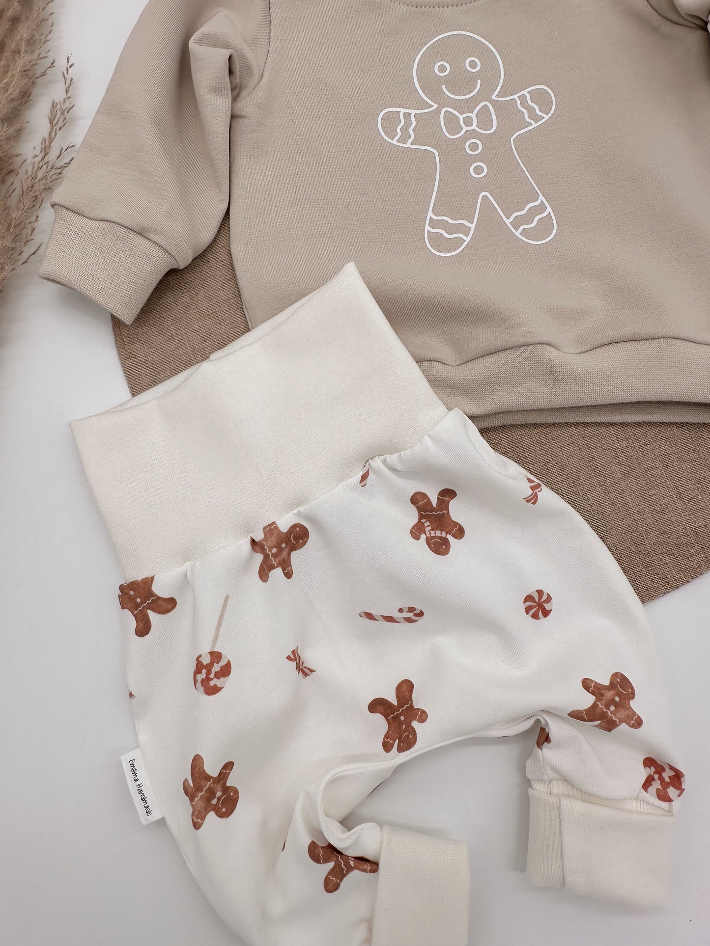 Set „Lebkuchen „ Baggypants & Sweater