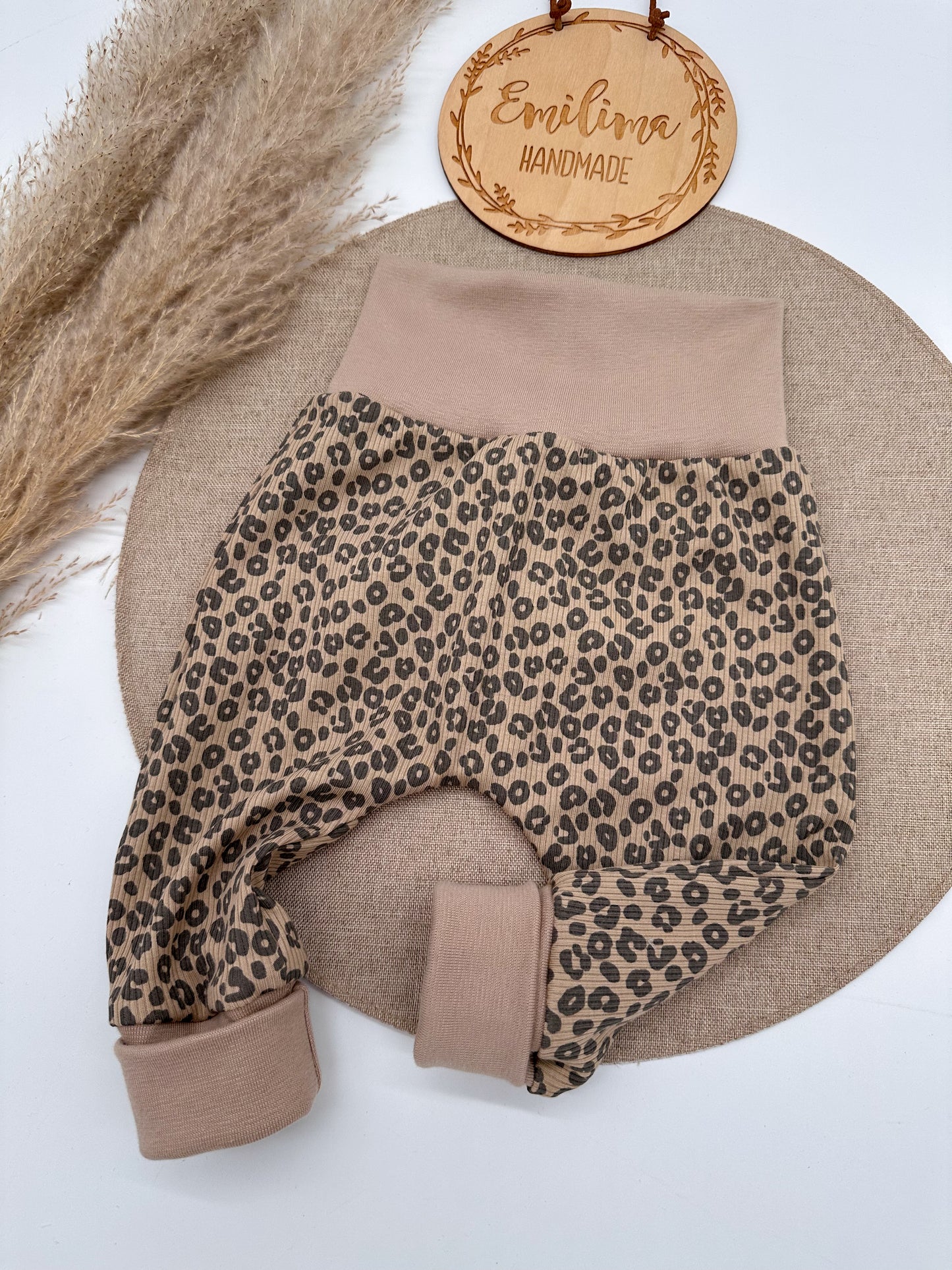 Pumphose/ Baggypants Rib Leo