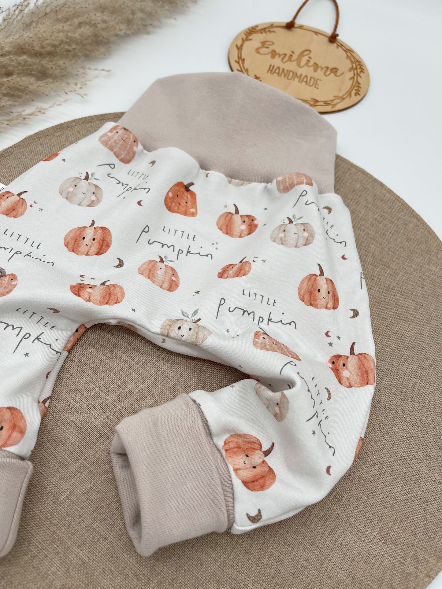 Baggypants Little Pumpkin weiß