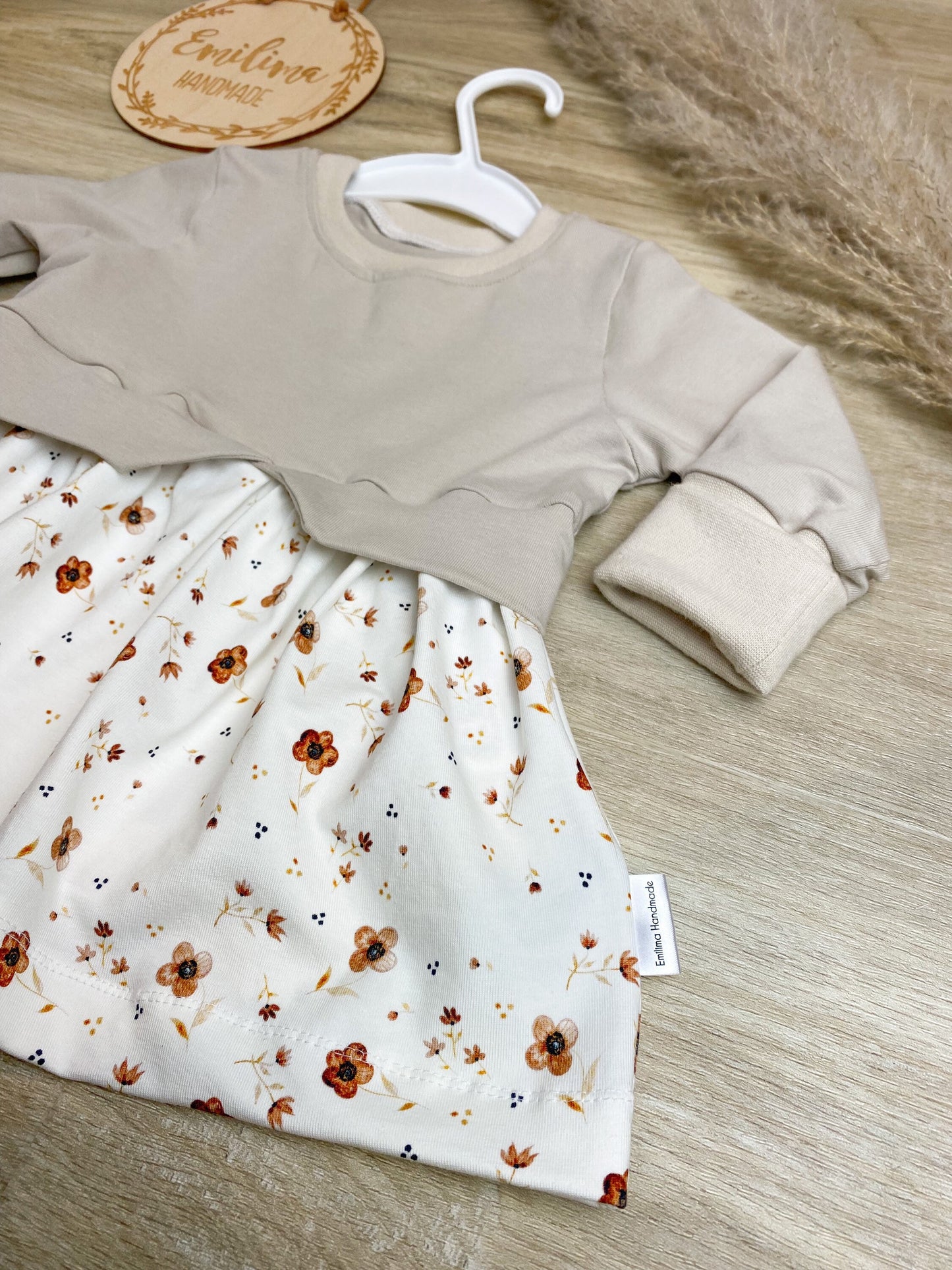 Girly Sweater Mädchen Blümchen
