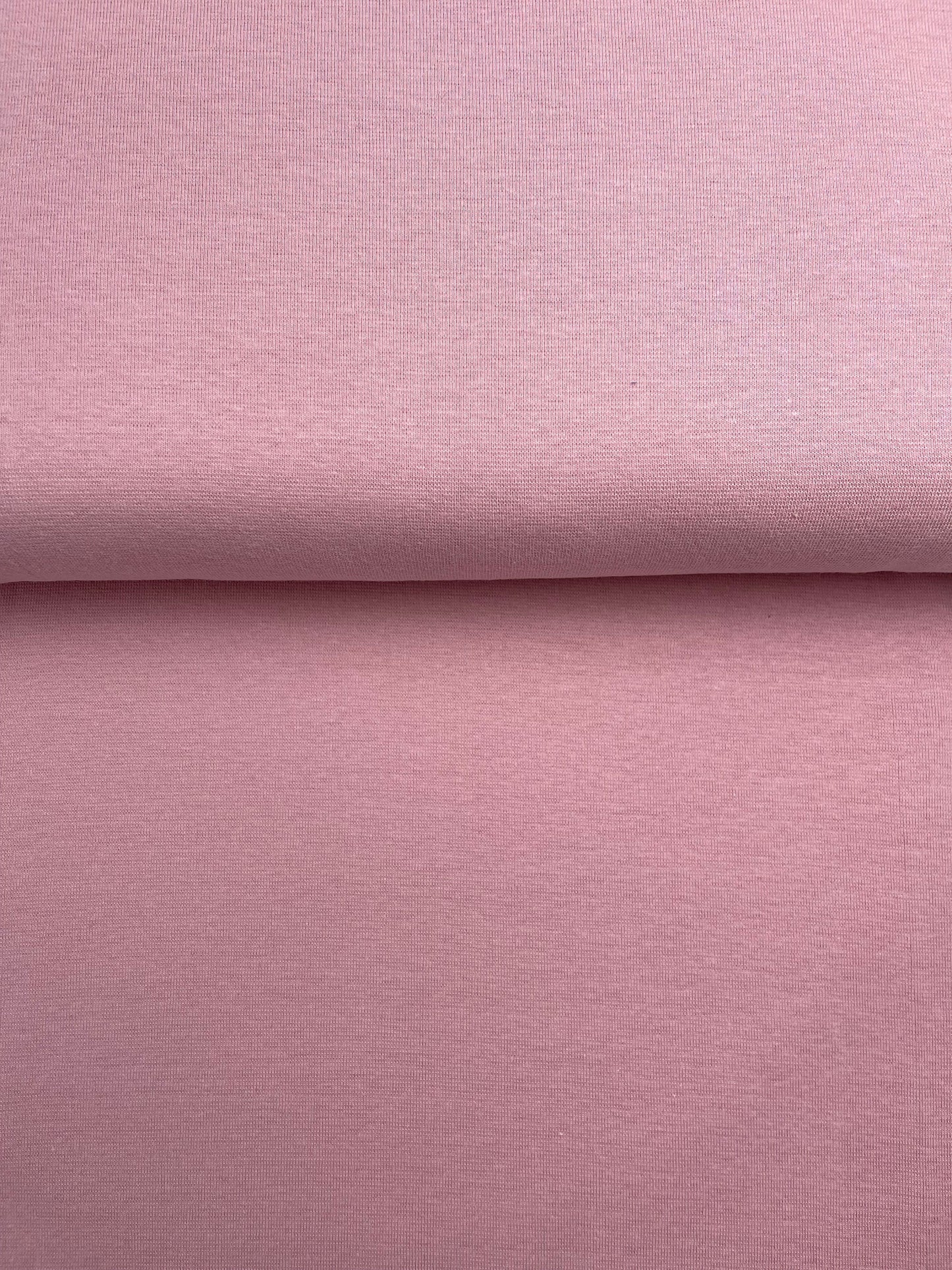 Bündchen Bündchenstoff GOTS Rose rosa Schlauchware