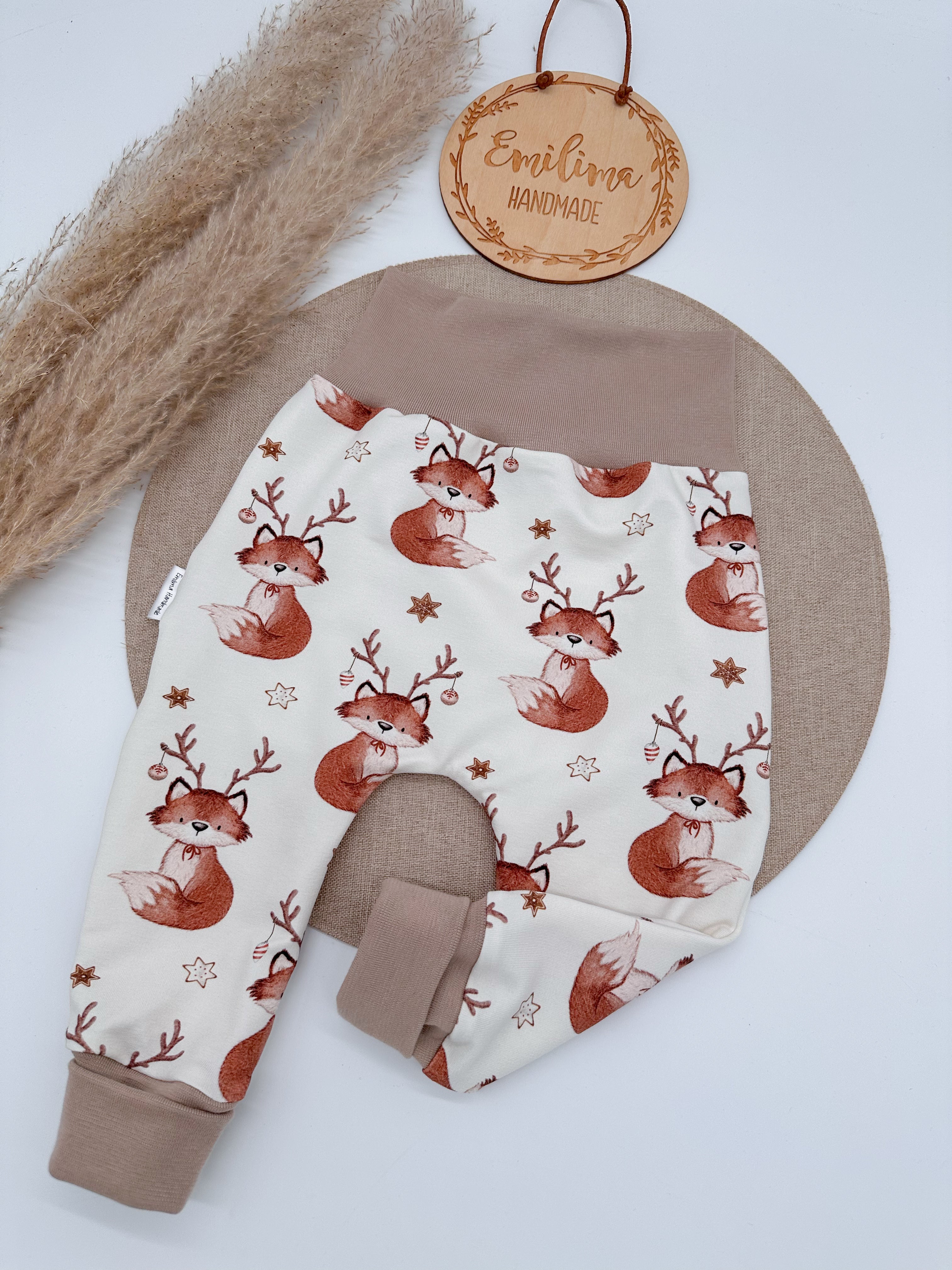 Baggypants Weihnachtsmotive French Terry