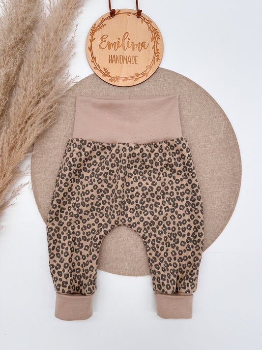 Pumphose/ Baggypants Rib Leo