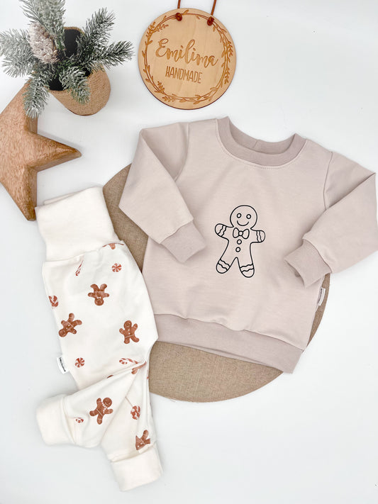 Set „Lebkuchen „ Baggypants & Sweater