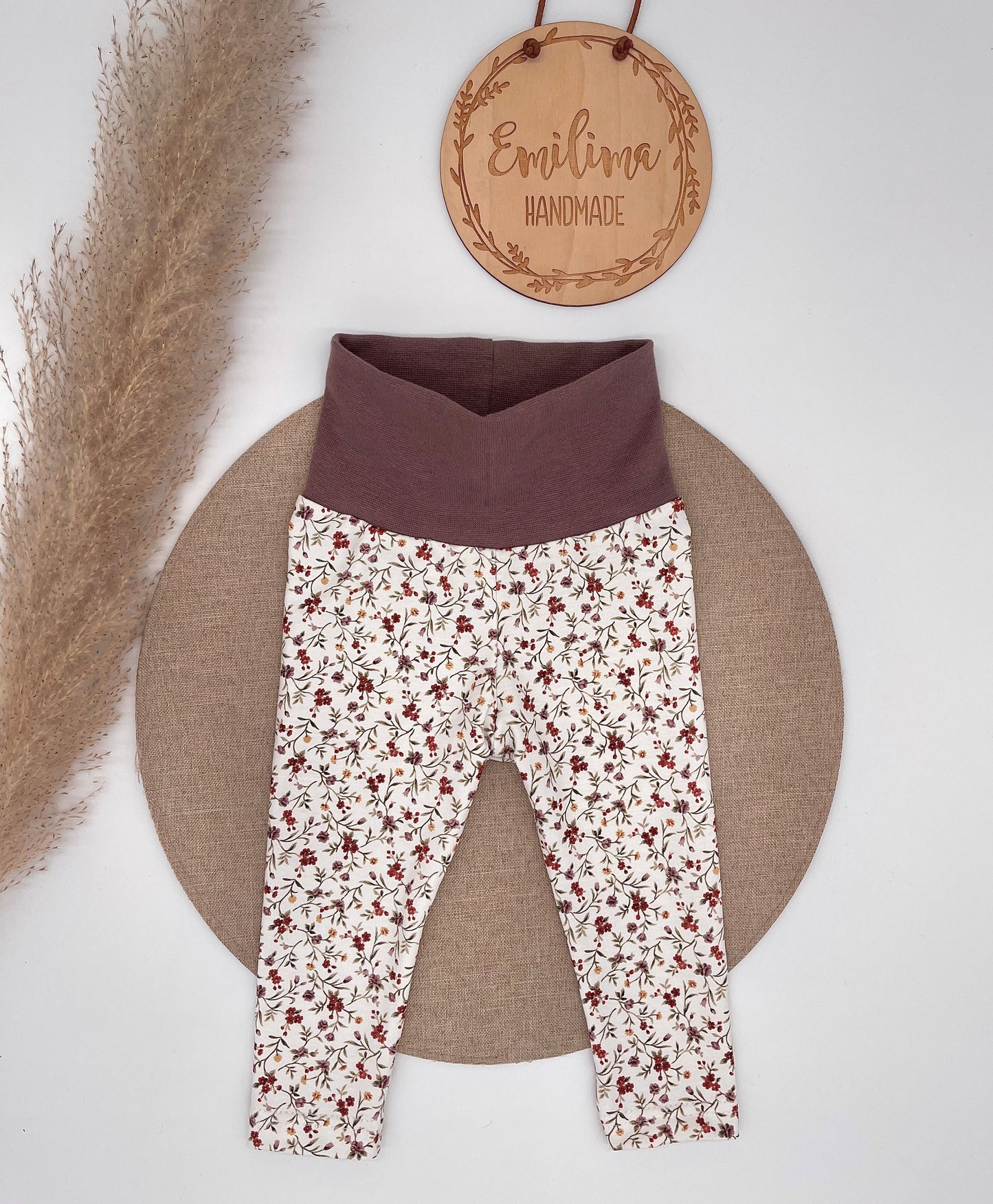 Leggins mit Blumen