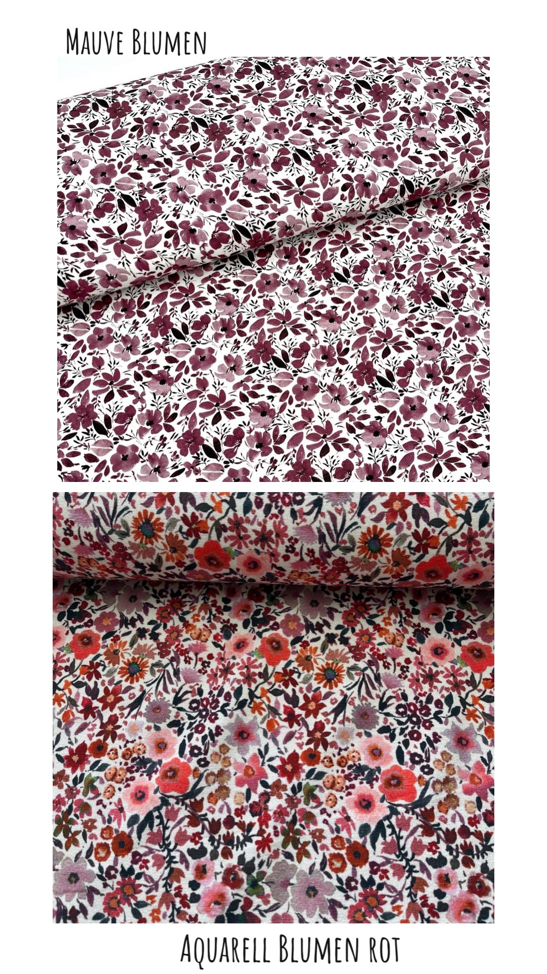 Jersey Halstuch Dreieckstuch zum Knoten Baby Kind Muster floral