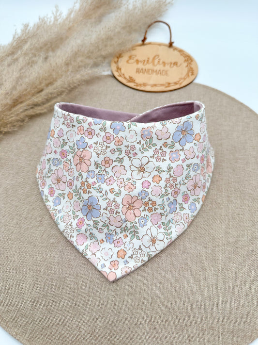 Halstuch Dreieckstuch Motive altrosa rosa