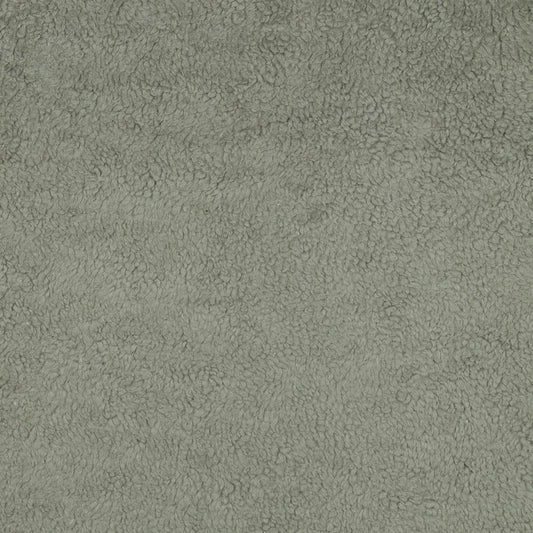 Stoff Baumwollteddy Teddyfleece Altmint Meterware