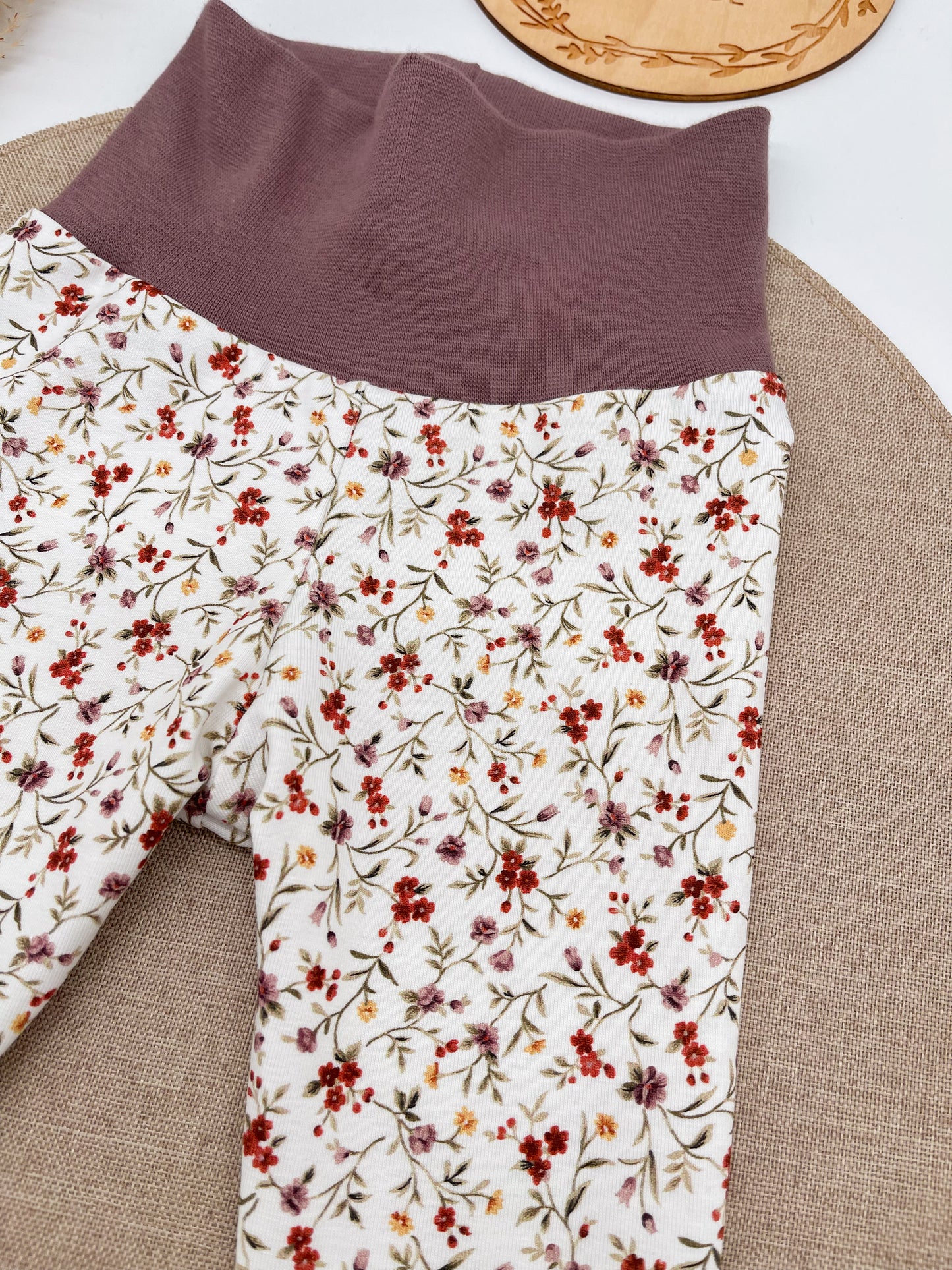 Leggins mit Blumen