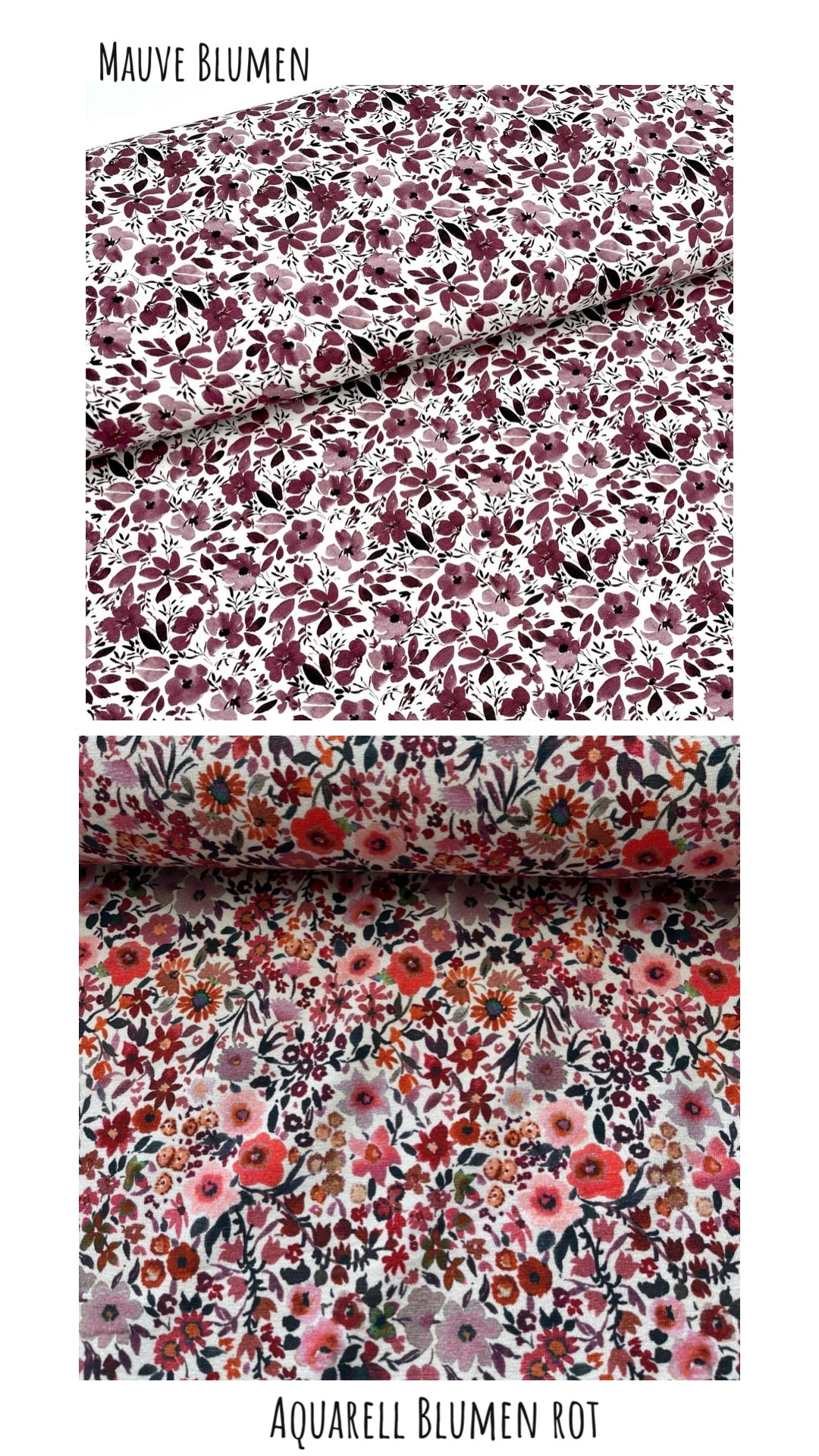 Jerseykleid Blumen Baby Sommerkleid Mädchen floral