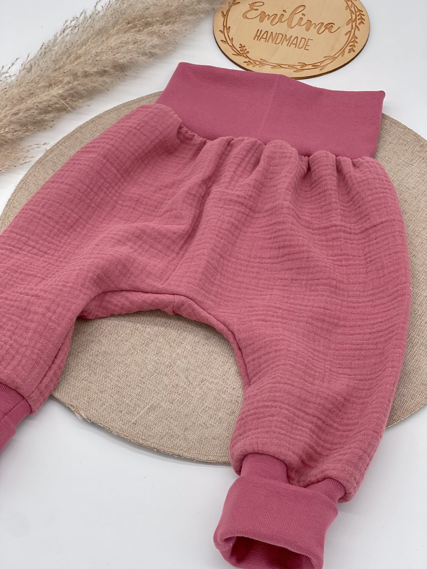 Musselin Pumphose Baby Babyhose Sommer