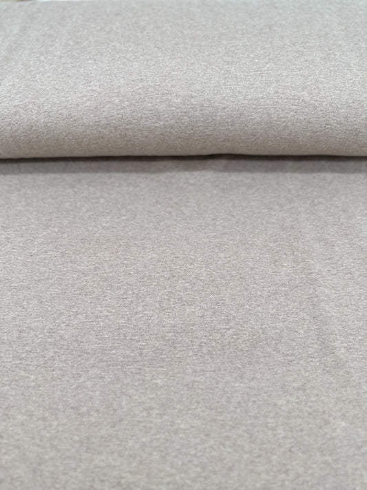 Bündchen Bündchenstoff beige meliert