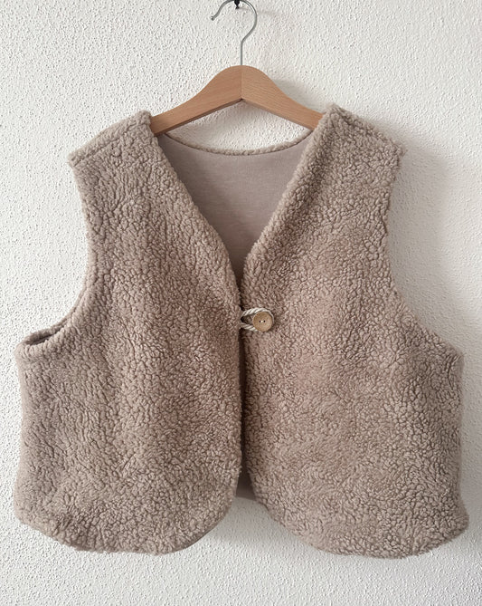 Sofortverkauf Teddyweste Damen Gr.34