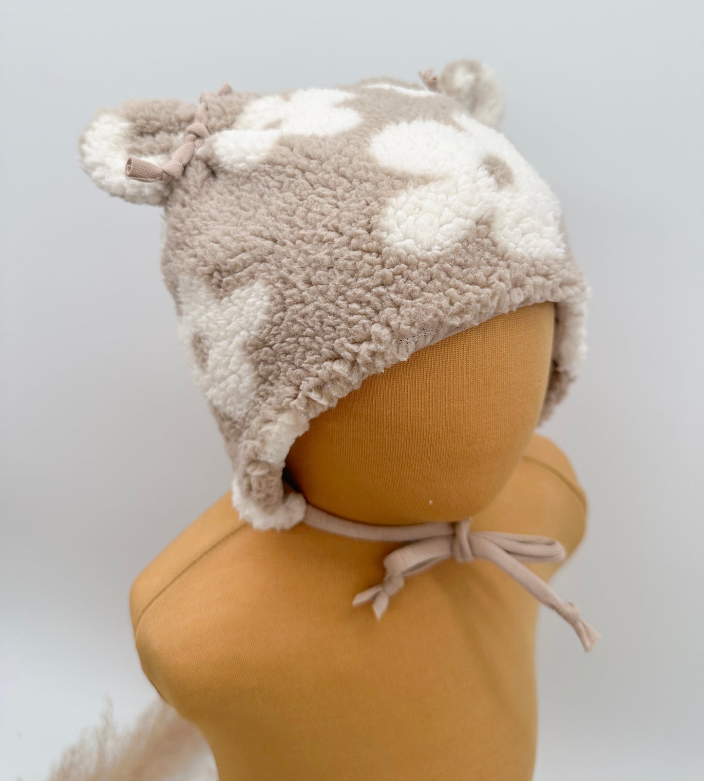 Öhrchenmütze Teddy Blumen