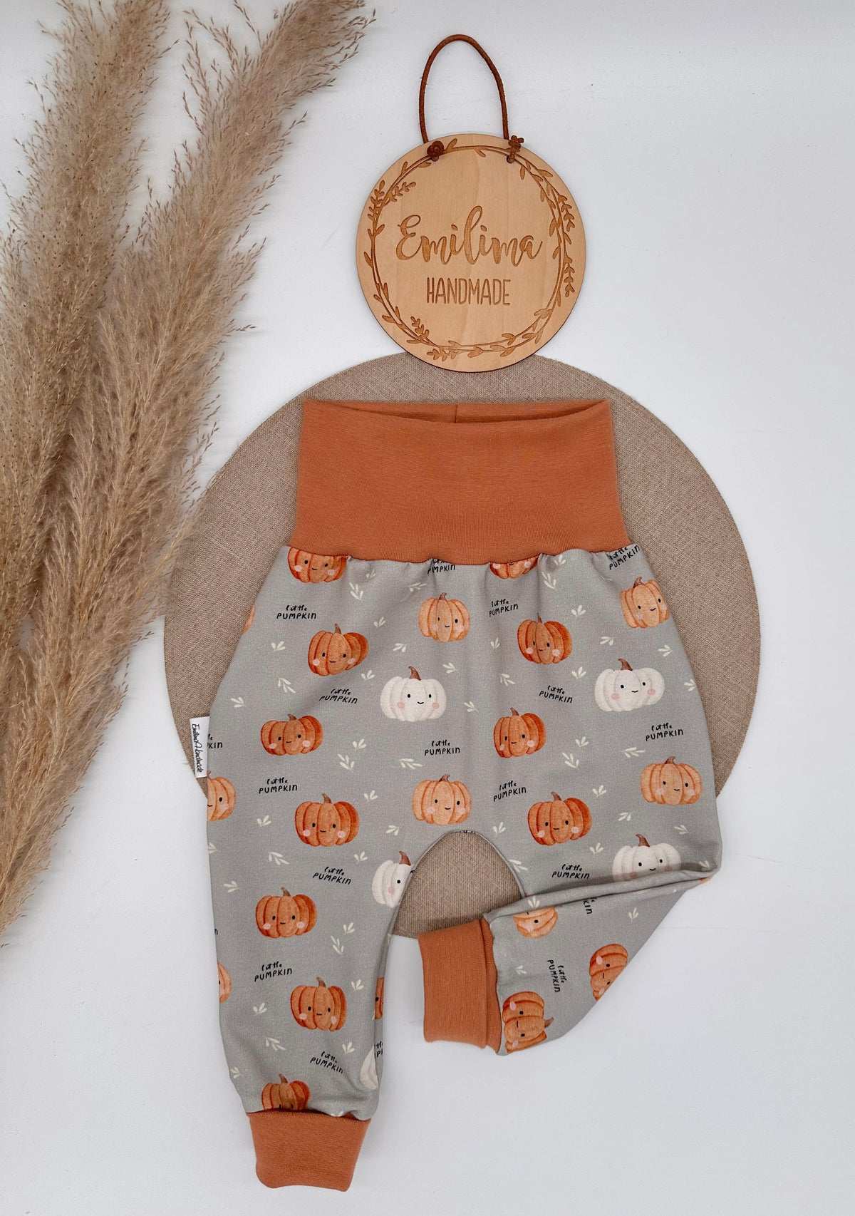 Baggypants Little Pumpkin grau