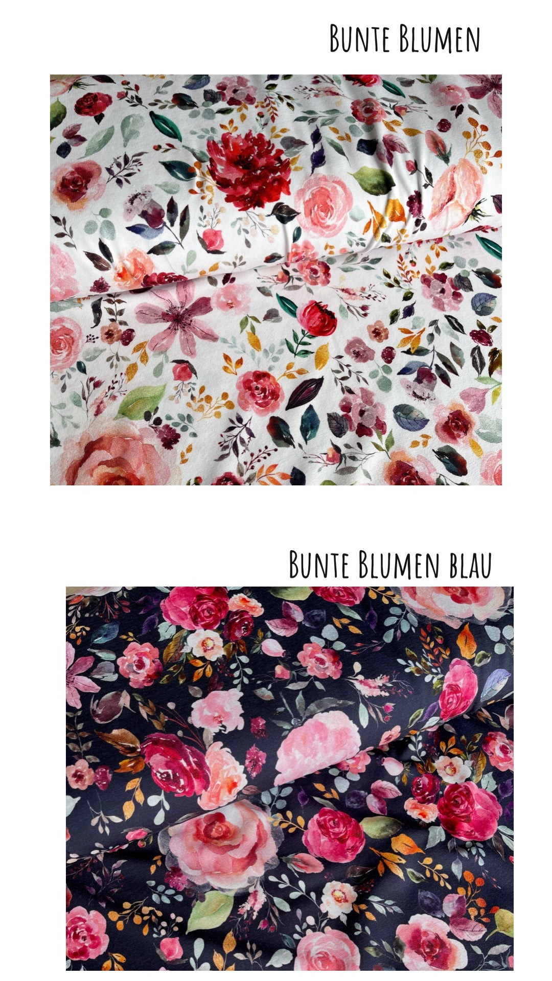 Jerseykleid Blumen Baby Sommerkleid Mädchen floral