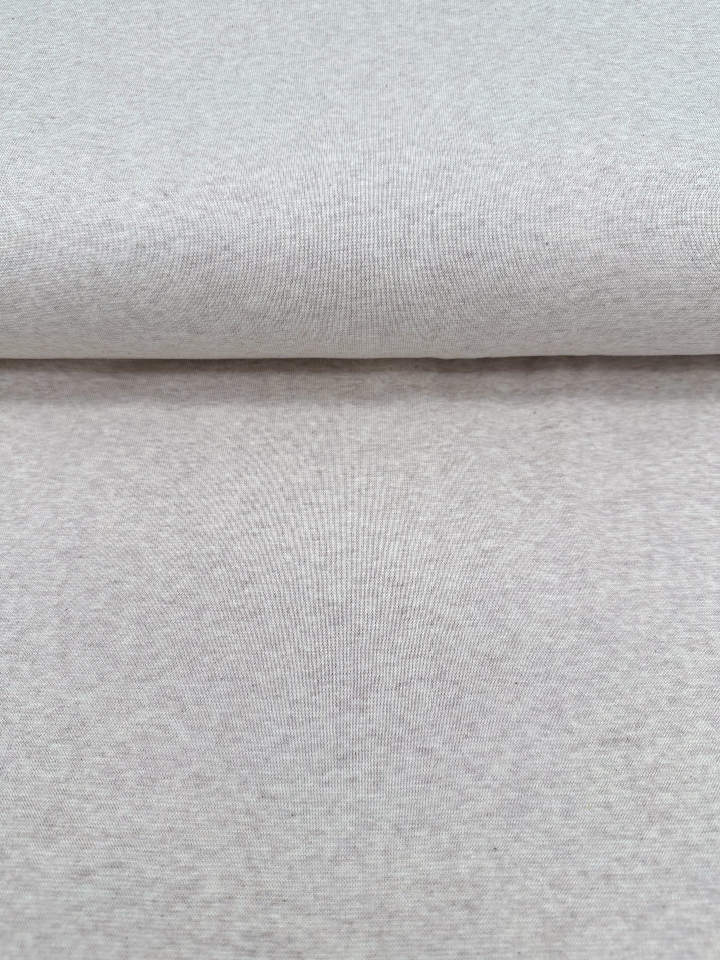 Bündchen Bündchenstoff cream meliert