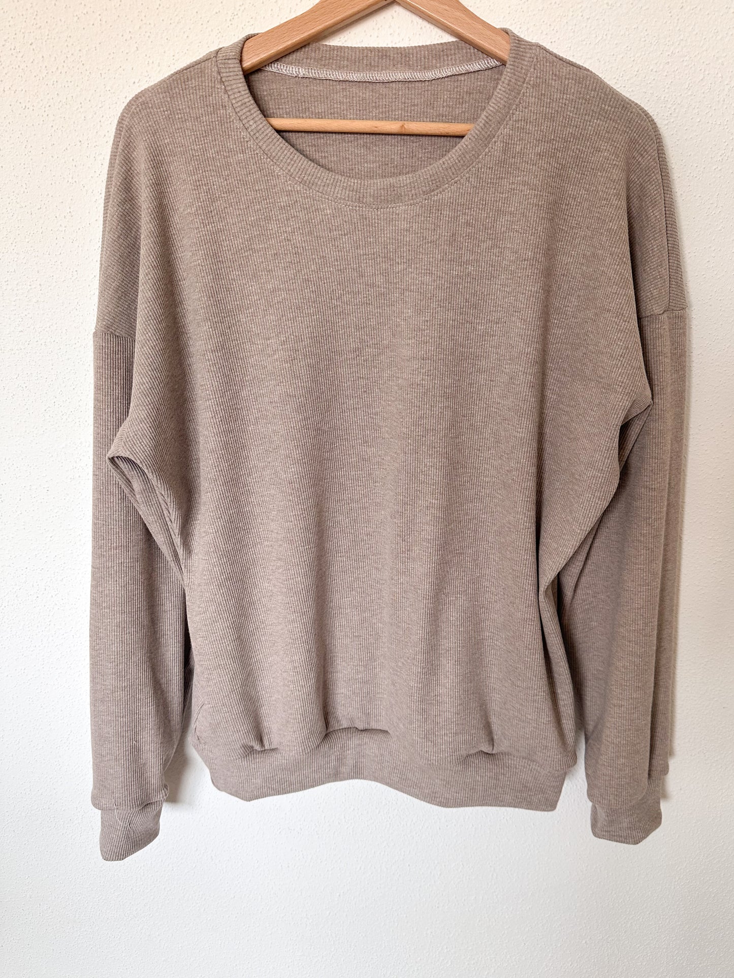 Sweater Uni  oversize Rib Jersey