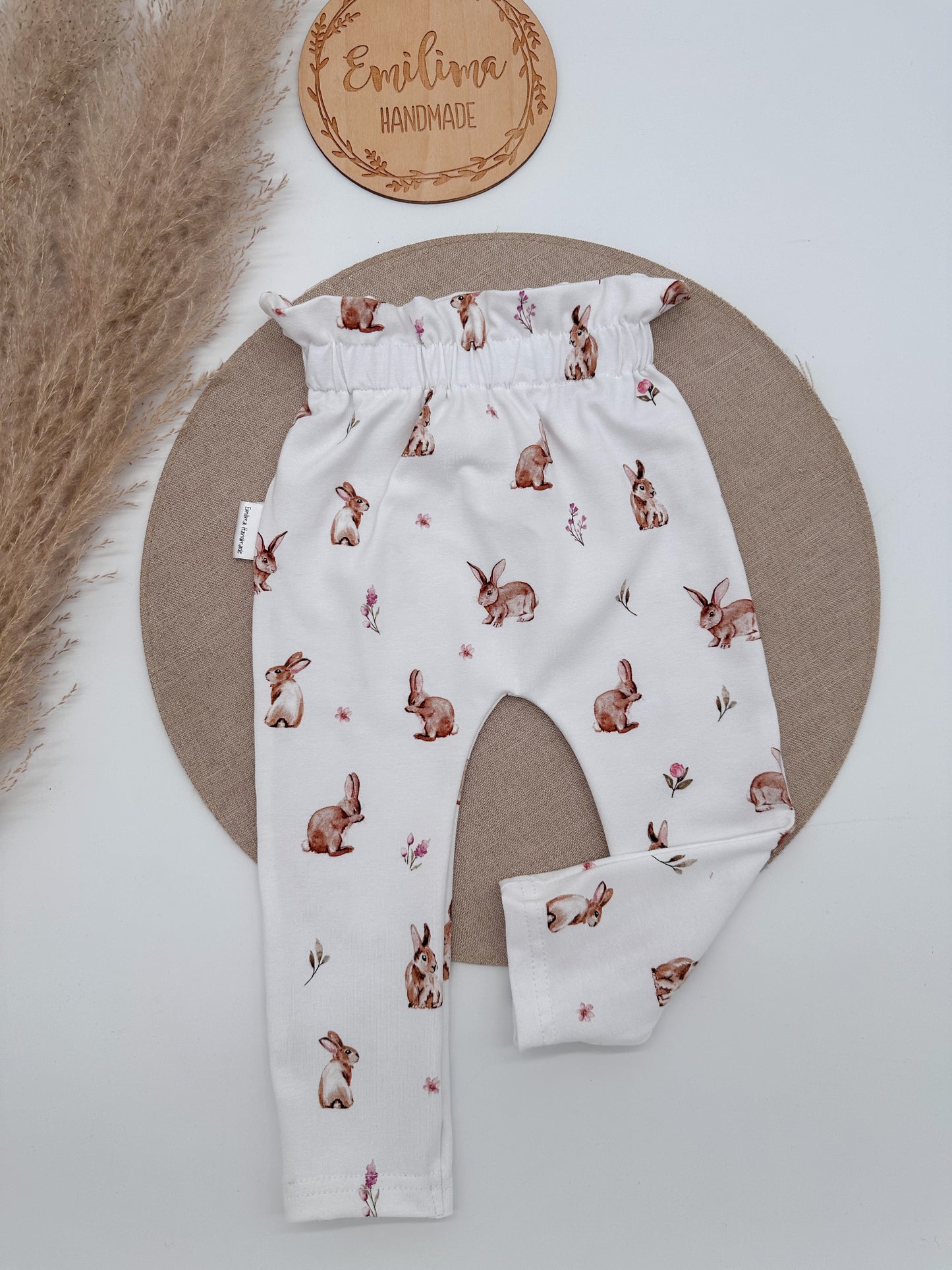 Paperbag Hose Paperbagpants Blümchen Mädchen
