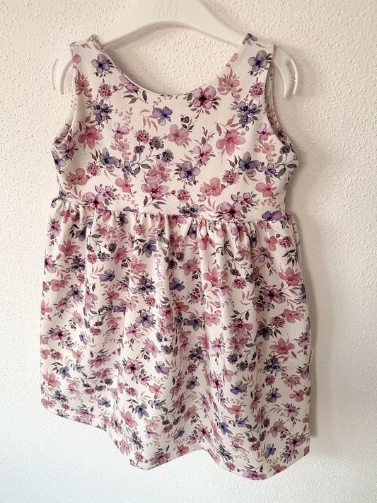 Jerseykleid Blumen Baby Sommerkleid Mädchen floral